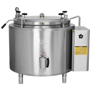 دیگ پخت صنعتی استوانه با سیستم بخار مرکزی
