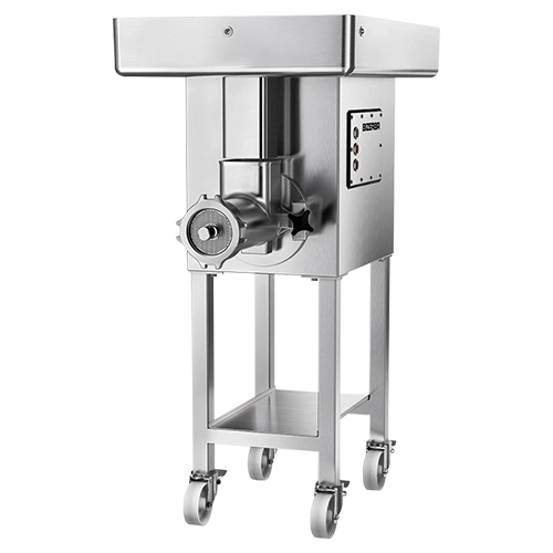 چرخ گوشت صنعتی ایستاده با پایه چرخدار – کندری کوک