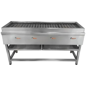 کباب پز سنتی رومیزی گازی تمام استیل – کندری کوک